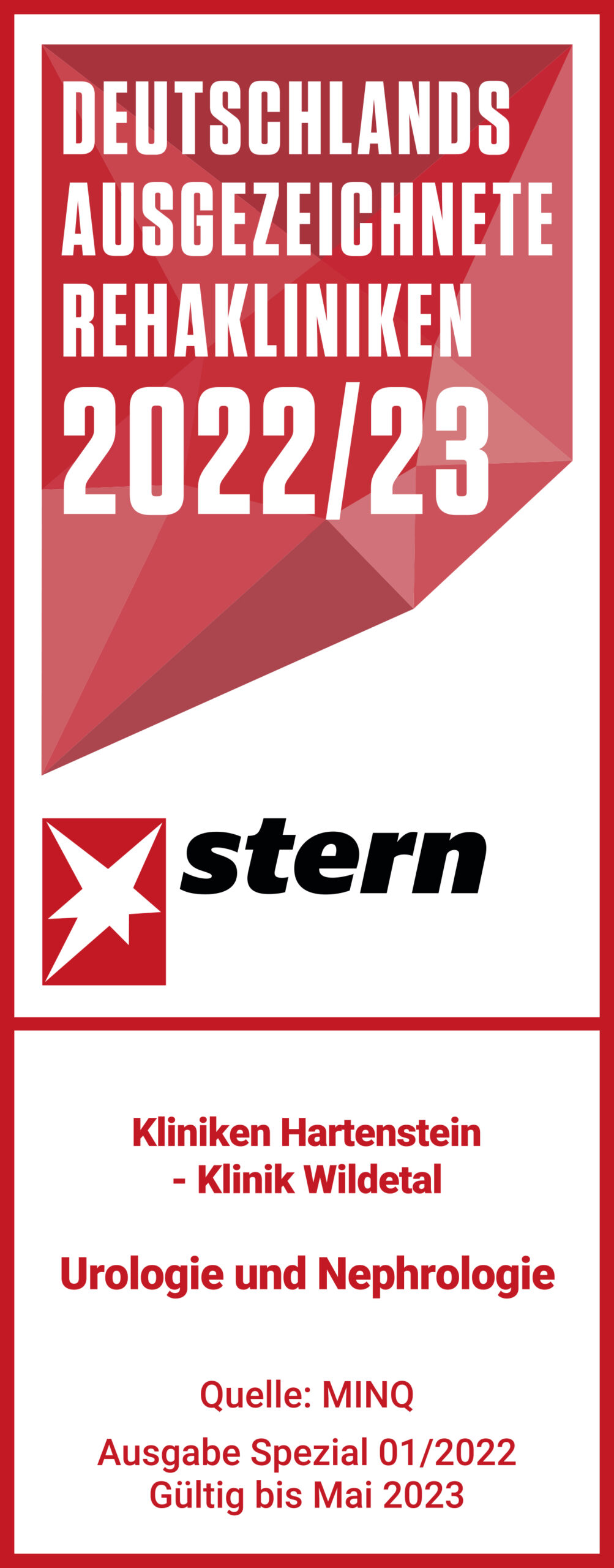 stern Rehaklinik Siegel_Kliniken_Hartenstein_Klinik_Wildetal